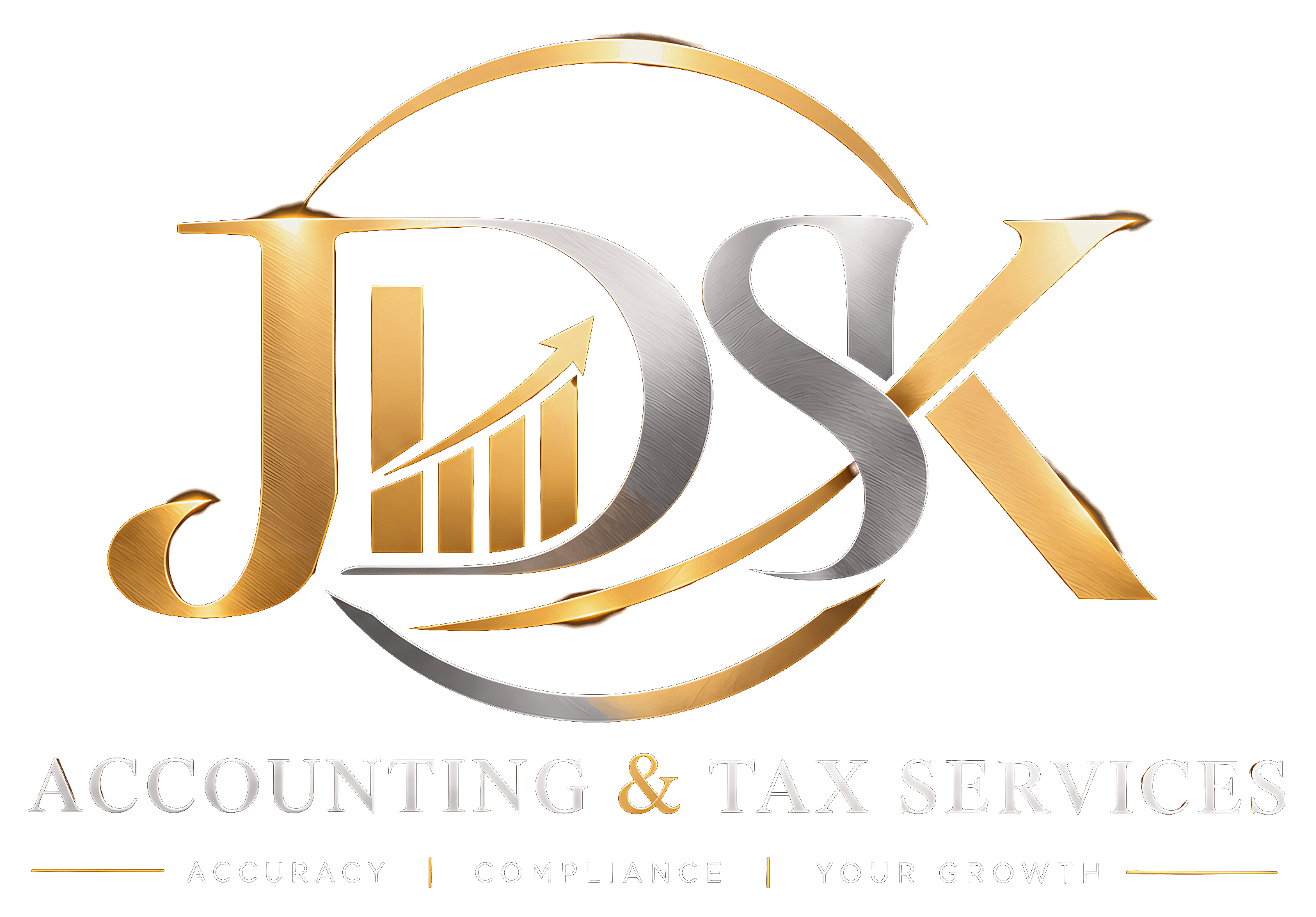 JDSK Accounting & Tax Services logo — Accuracy, Compliance, Your Growth